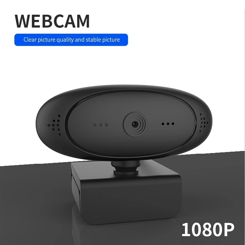 U02 1080P Full HD веб камера встроенный микрофон USB2.0 вызова 360 градусов клип база