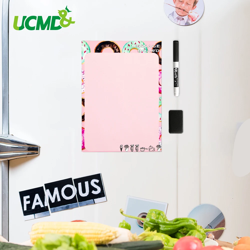 Стираемая Магнитная гибкая доска для дома кухни холодильник магнит планировщик