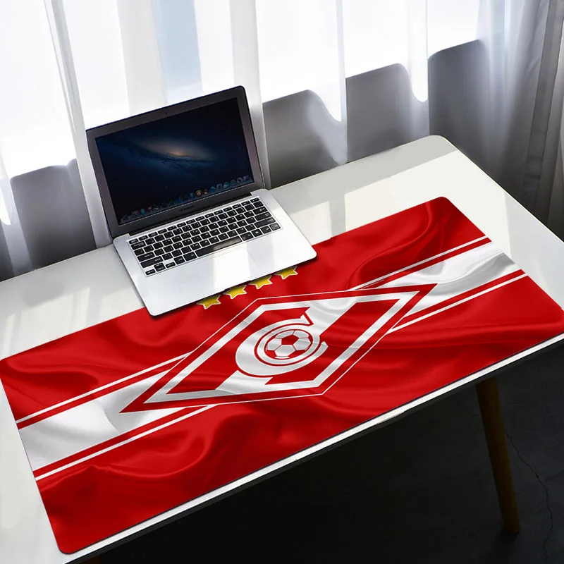 

Large Mouse Pad Gamer Computer Mat Gaming Pc Gamer Spartak Moscow Stitch Big Mausepad Office Big Extended Mousepad Xxl Xl Pads