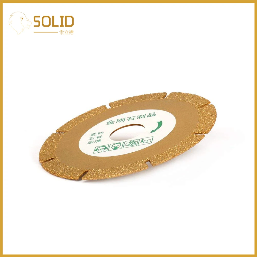 4 inch Diamond Coated Grinding Disc For Cutting Glass Ceramic Rotary Abrasive Tools Gold | Инструменты