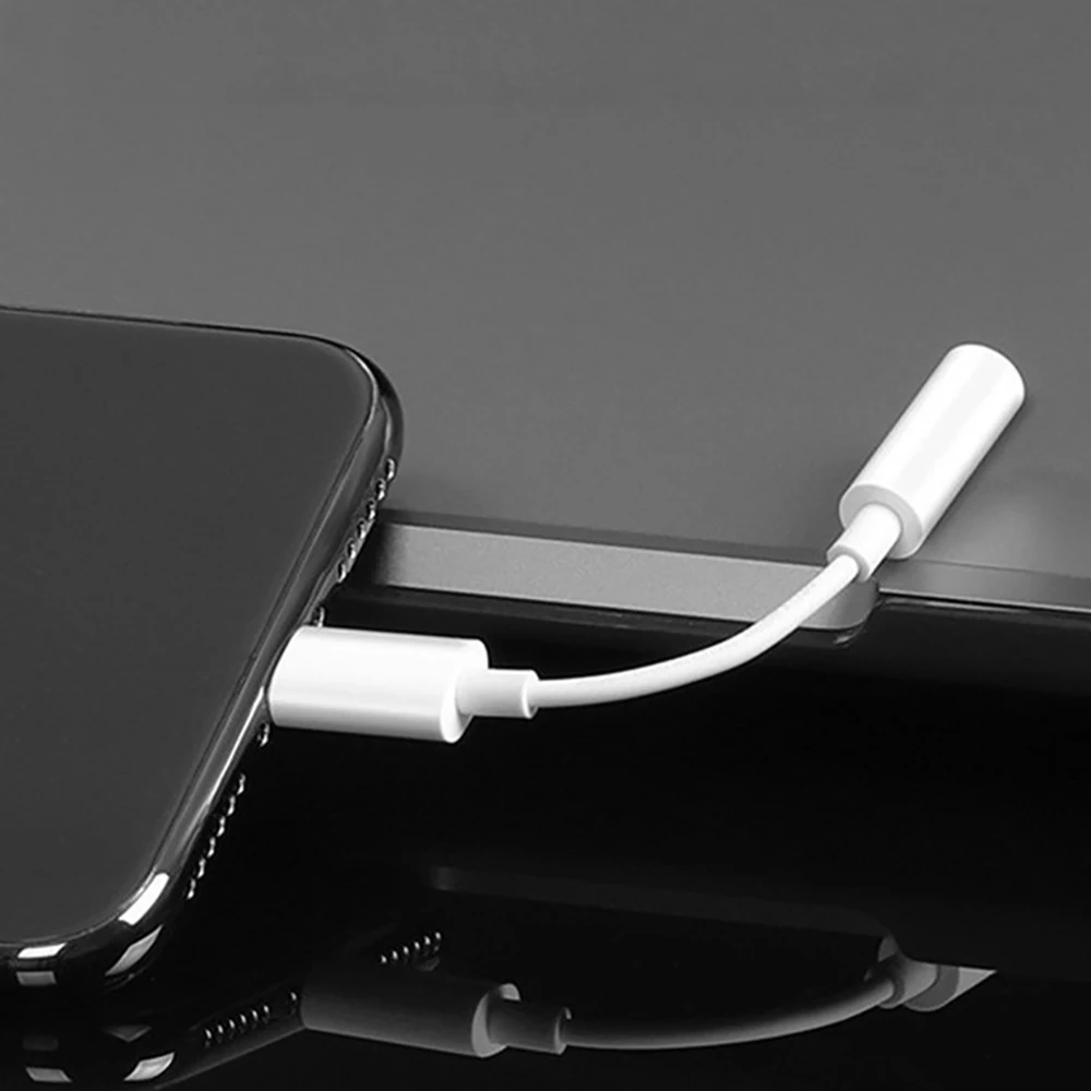 Адаптер для наушников lightning/3,5 мм для iPhone 6, 7, 8 X XS, XR, Max, AUX адаптер для мужчин и женщин, адаптер для Lightning