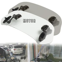 motorcycle windshield air deflector adjustable wind screen universal for kawasaki z1000 z900 z800 ninja 400 650 250r z400