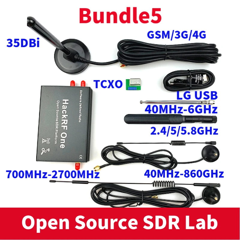 Verkauf Hackrf Eine 1mhz Bis 6ghz Software Definiert Radio Plattform Demo Board Kit
