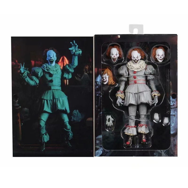 NECA Stephen King's It Pennywise ПВХ фигурка украшения для приборной панели автомобиля аксессуары авто игрушка для автомобиля-Стайлинг