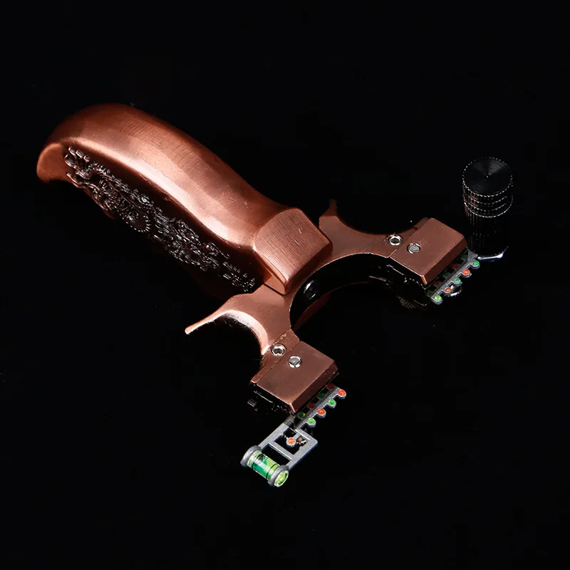 

New Slingshot Flat Rubber Band Precision Shooting Slingshot Laser Aiming Moving Bow Door High Power Hunting Slingshot