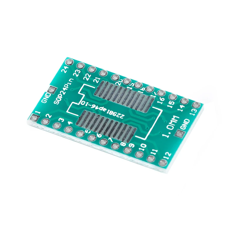 10/5 шт. SOIC24 TSSOP24 SSOP24 SO24 SOP24 поворотный DIP24 IC адаптер гнездо/плата адаптера PCB