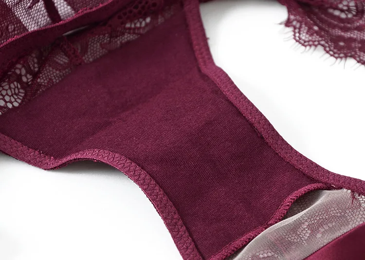 Wriufred кружевной сексуальный комплект нижнего белья бюстгальтер без косточек