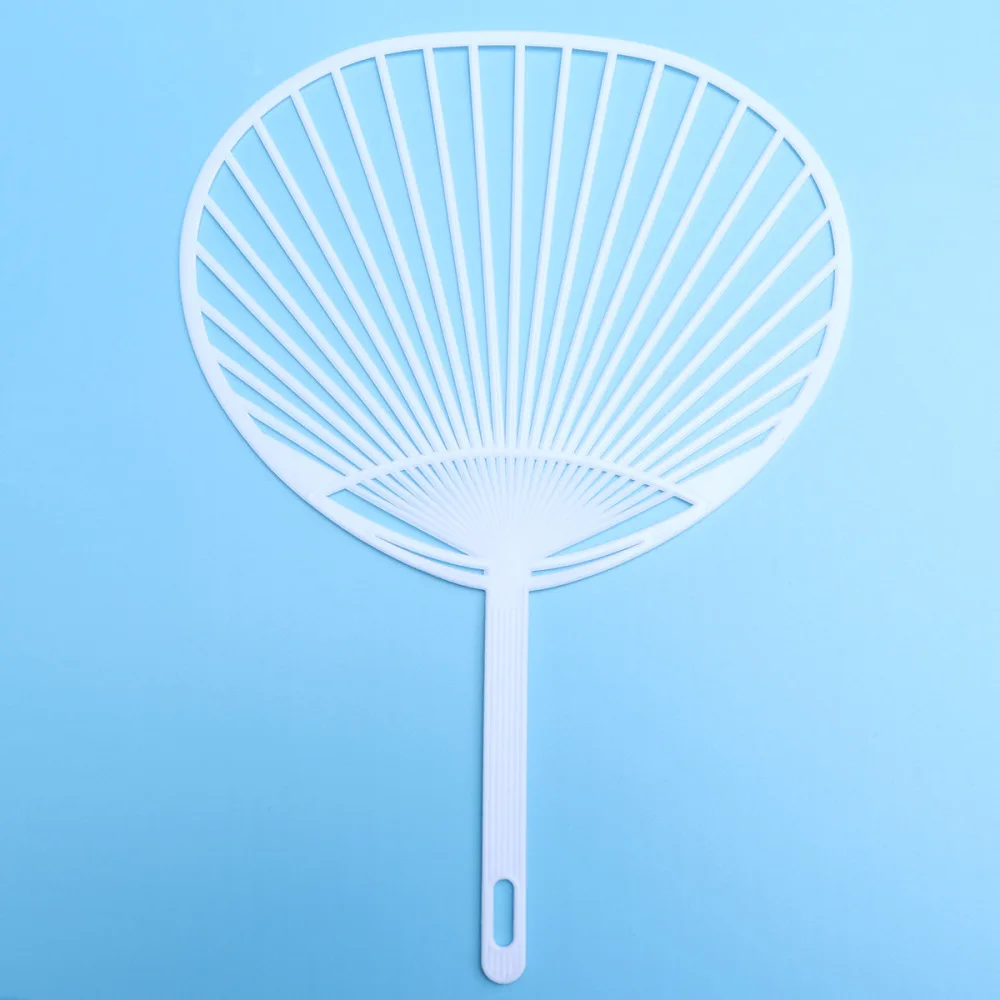 10 шт. японский веер Uchiwa DIY Kit Ручной Веер рама для рукоделия (белый) | Дом и сад