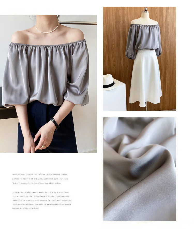 

2021 Women Summer Sexy Neck T Shirt Half Sleeve Solid Color Tops Casual Slim Tops For Women Clothes