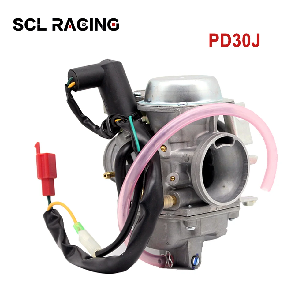 SCL гоночный PD30J мотоцикла 30 мм карбюратор для 250cc скутера ATV QUAD 172 CF250 CH250 CN250 спирали