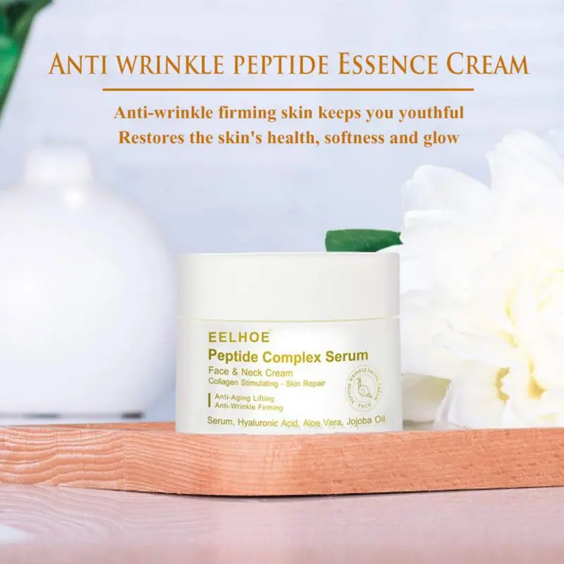 

20g/30g/50g Polypeptide Essence Cream Moisturizing Lighten Fine Lines Firming Skin Anti-Wrinkle Anti-Aging Face Care Serum