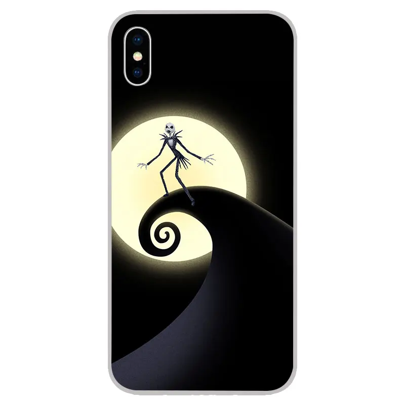 Кошмар перед Рождественская силиконовая Мягкая ТПУ чехлы для iPhone 11 Pro XS Max X XR 8 7 6S