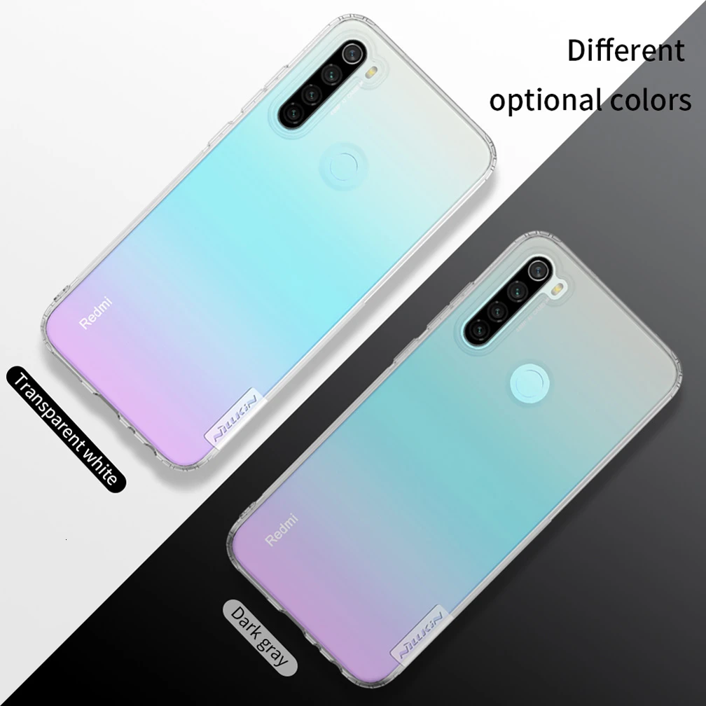 Nillkin Мягкие Чехлы из ТПУ с изображением природы чехол для Xiaomi Redmi Note 8 pro Чехол