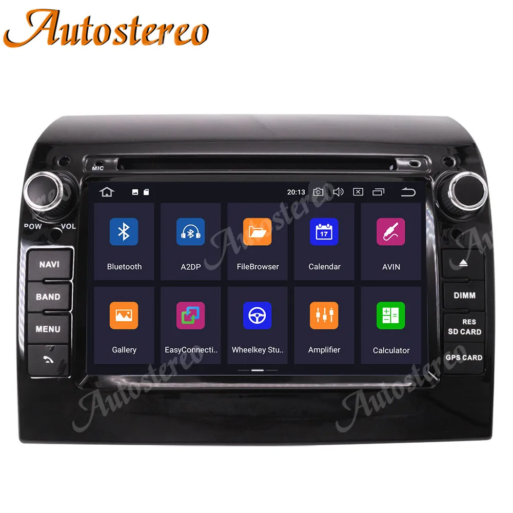 Беспроводной автомобильный DVD-плеер для Fiat Ducato Citroen Jumper Peugeot Boxer Android 10 0