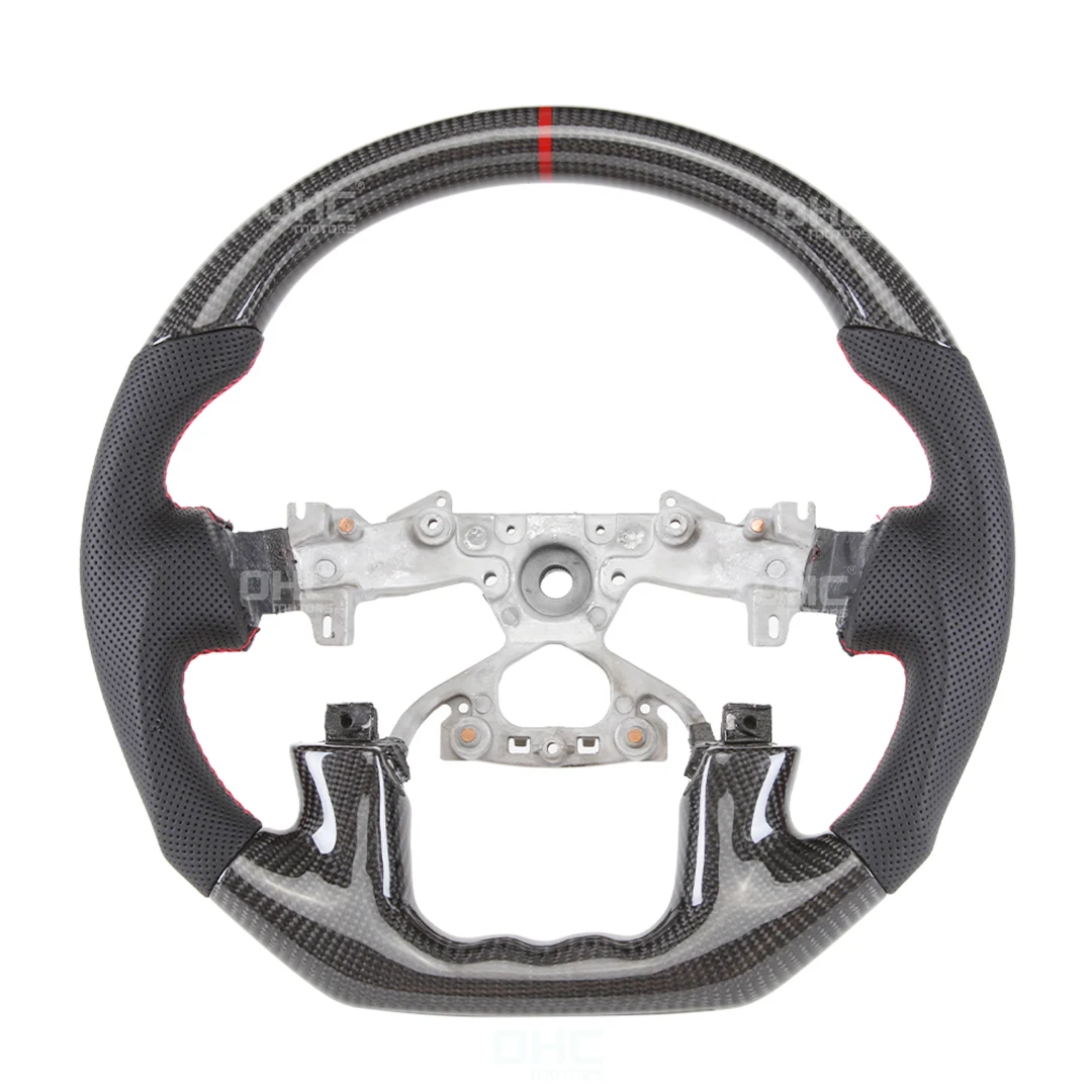 

Genuine Carbon Fiber Steering Wheel Compatible for Nissan Patrol