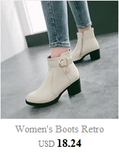 Botas Mujer/модные зимние ботильоны в стиле Лолиты на очень высоком каблуке с круглым носком и шнуровкой женские кожаные ботинки в стиле ретро;#5