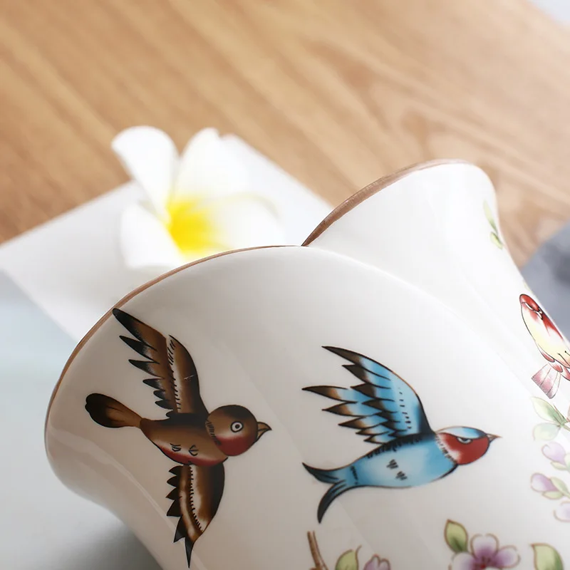 Керамическая ваза для творчества Цзиндэчжэнь антикварная китайская фарфоровая