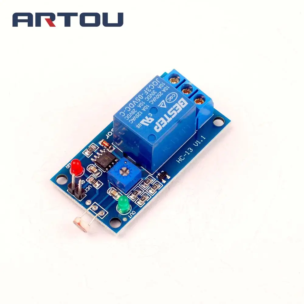 Светильник вой фотопереключатель 5 В сенсорный переключатель релейный модуль