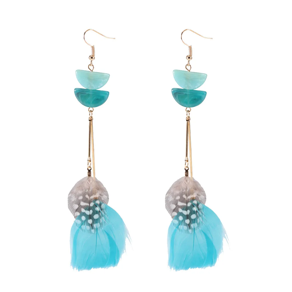 

Ladies Long Tassel Chain Earring Charm Eardrop Jewelry Xmas Party Earring Fashionable, Simple Atmospheric Personality ladies