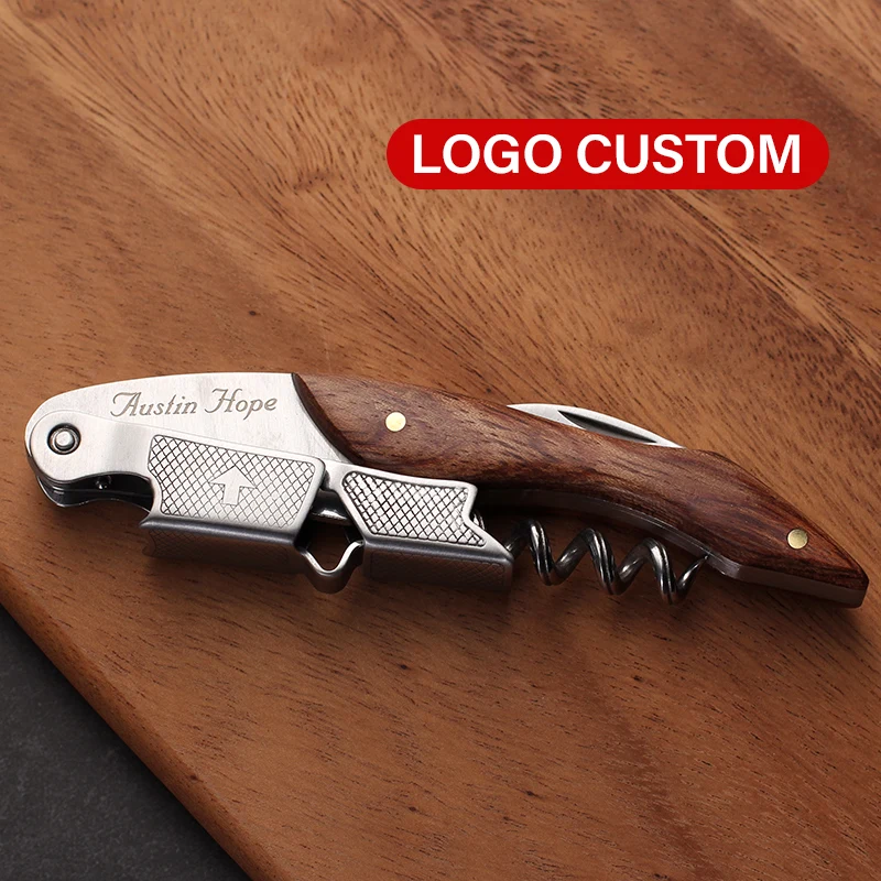 

Wine opener,Professional Waiters Corkscrew,Bottle Opener and Foil cutter Gift for wine lovers