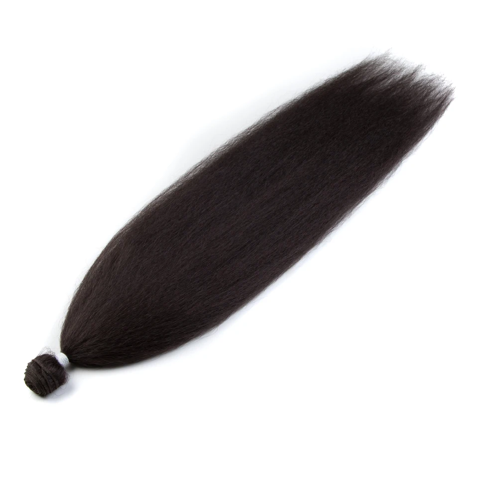 FASHION IDOL Kinky Straight Hair Synthetic 36 inch Yaki Straight Hair Bundles Blonde Hair Extensions Weave Bundles Free Shipping