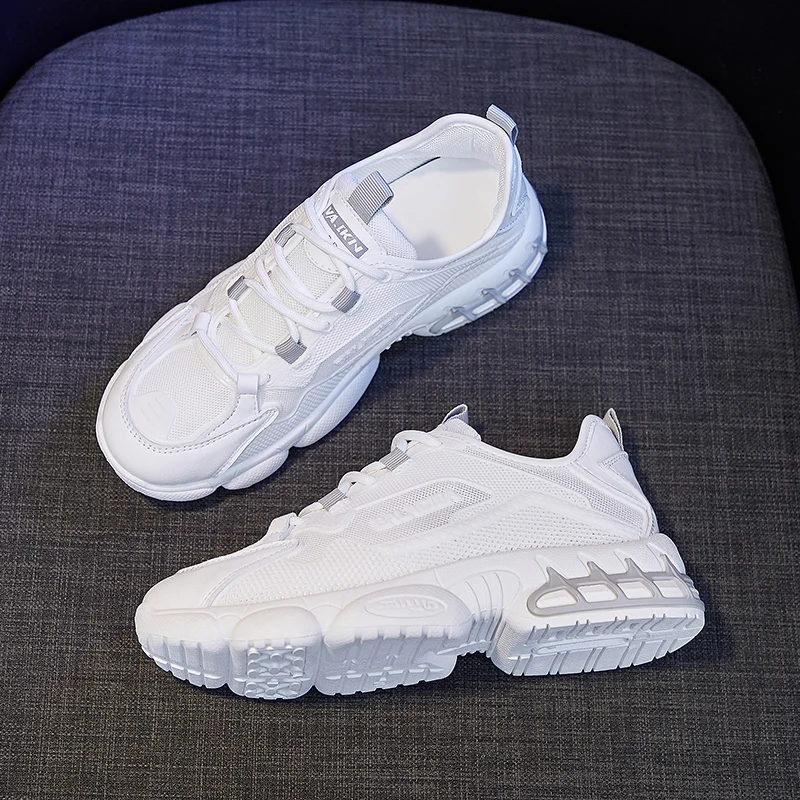 Кроссовки женские на массивной платформе Вулканизированная подошва