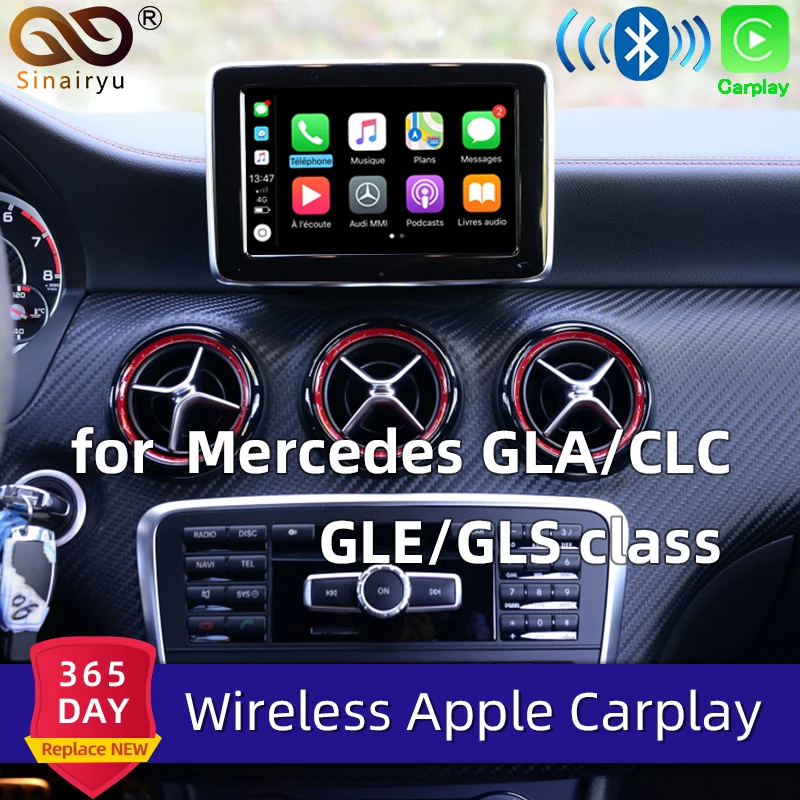 Sinairyu Wifi беспроводной Carplay Car Play Android авто зеркало - Цена: 59 549,53 руб.