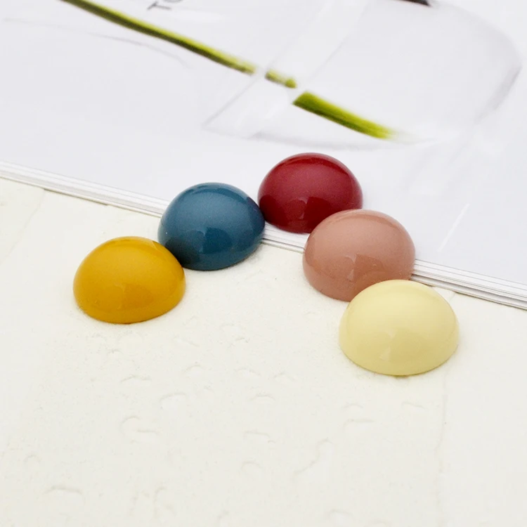 Заколка для волос сделай сам полукруглая резиновая заколка 16 мм материал сережек