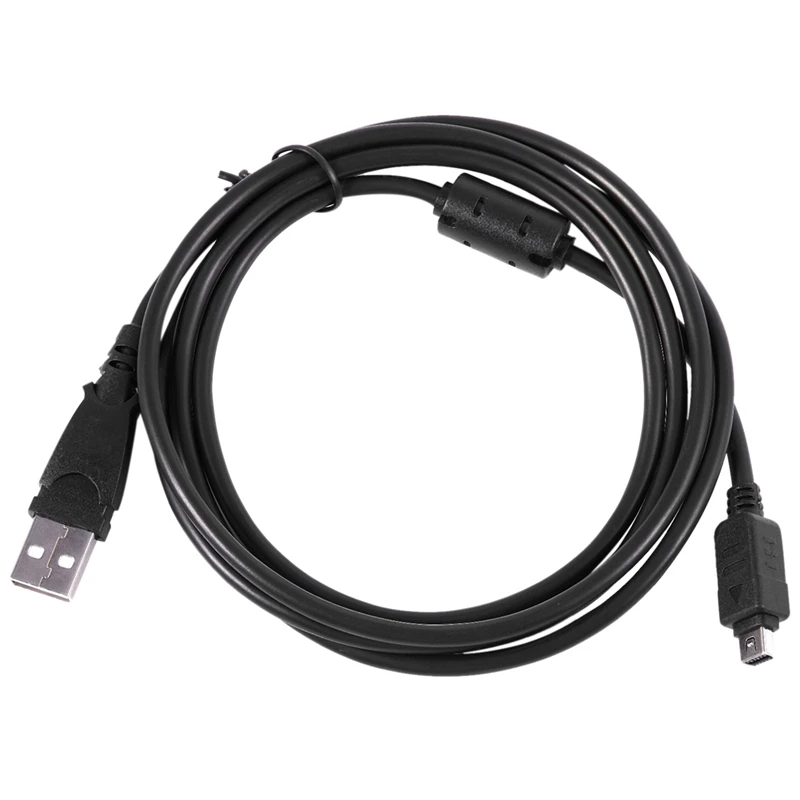USB 12 Pin Data SYNC Cable Lead Battery Charging Wire For Olympus Camera Black | Электроника