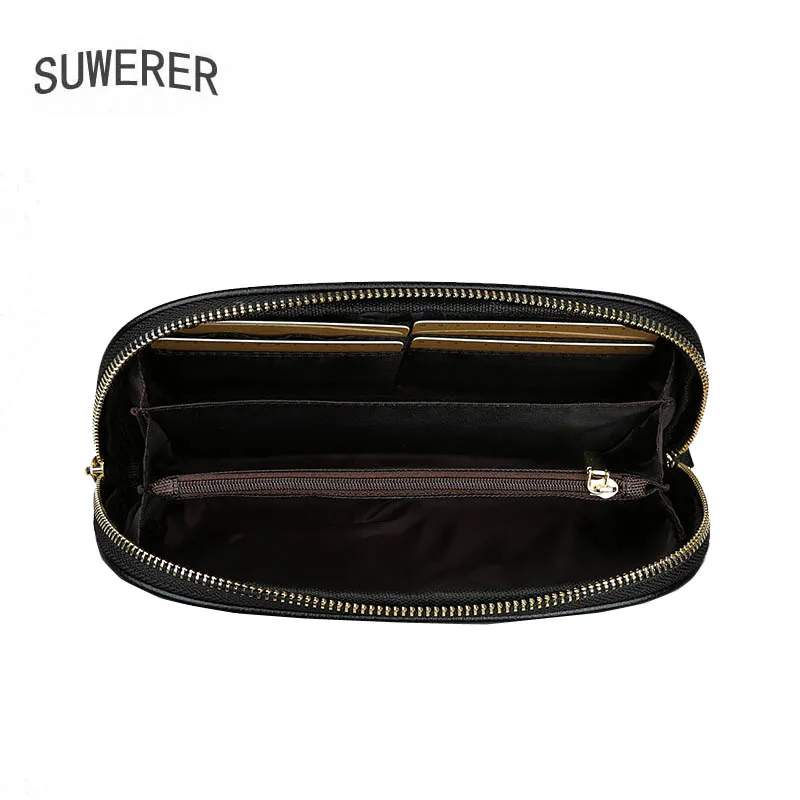 Новые женские сумки SUWERER из натуральной кожи модная сумка с цветами роскошные