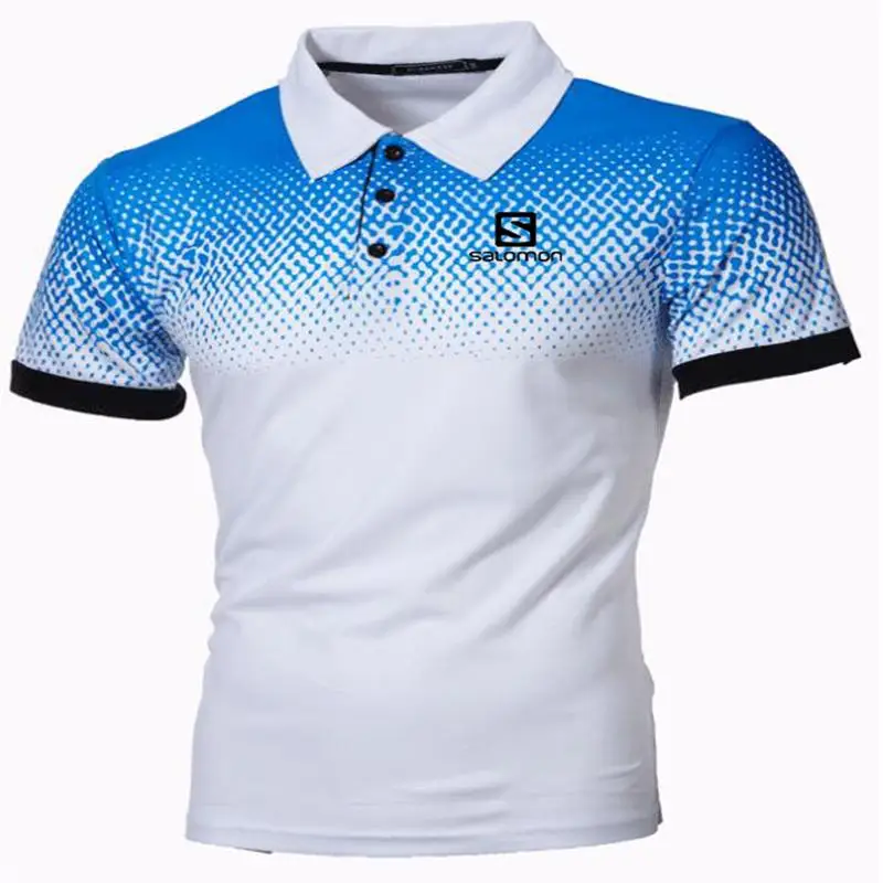 

Men Polo Shirt New Short Sleeve Tee Shirt Breathable Camisa Masculina Hombre Jerseys Golftennis Men Blouse Plus Size S-5XL