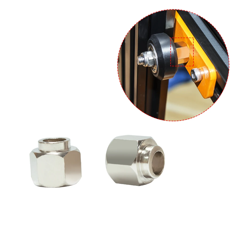 10 шт. прочный эксцентриковый гайка ходового винта 5 мм Эксцентриковая втулка