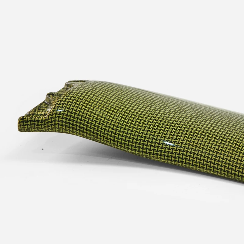 Комплект для тюнинга VRSAR1 желтый кевларовый задний крыльчатый клапан с глянцевой