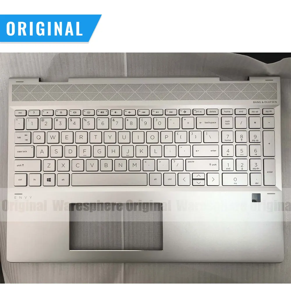 Offerte Nuovo Caso Superiore Originale Della Copertura Superiore Per HP ENVY X360 15-DR 15T-DR 15M-DR Palmrest Con Tastiera Retroilluminata L53815-001 Stati Uniti
