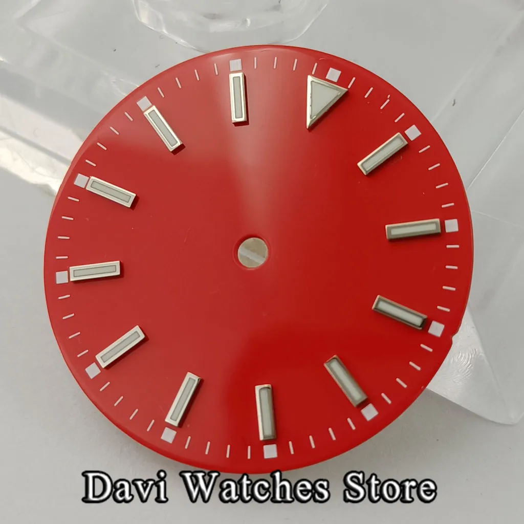 Часы наручные стерильные черные/синие/зеленые 9 типов 29 2 мм подходит для часов