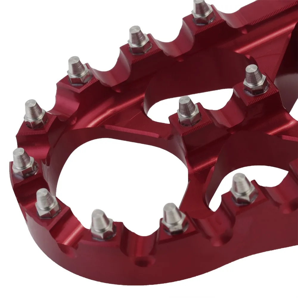 Широкие подножки для мотоцикла Honda CRF150R CR125R CR250R CRF450R CRF450RX CRF450X CRF250X CRF250 D40|Подставки