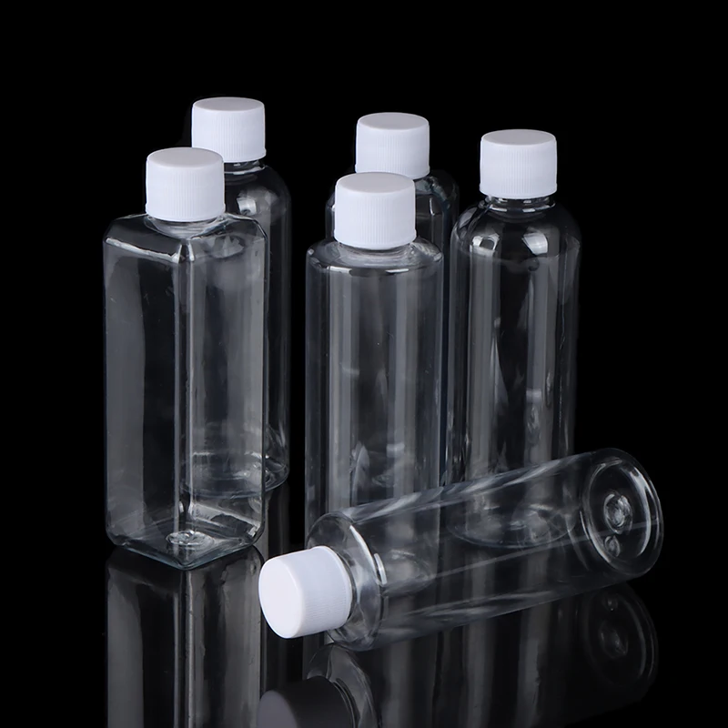 2 шт. пластиковые прозрачные многоразовые бутылки-пульверизаторы 100 мл | Красота и