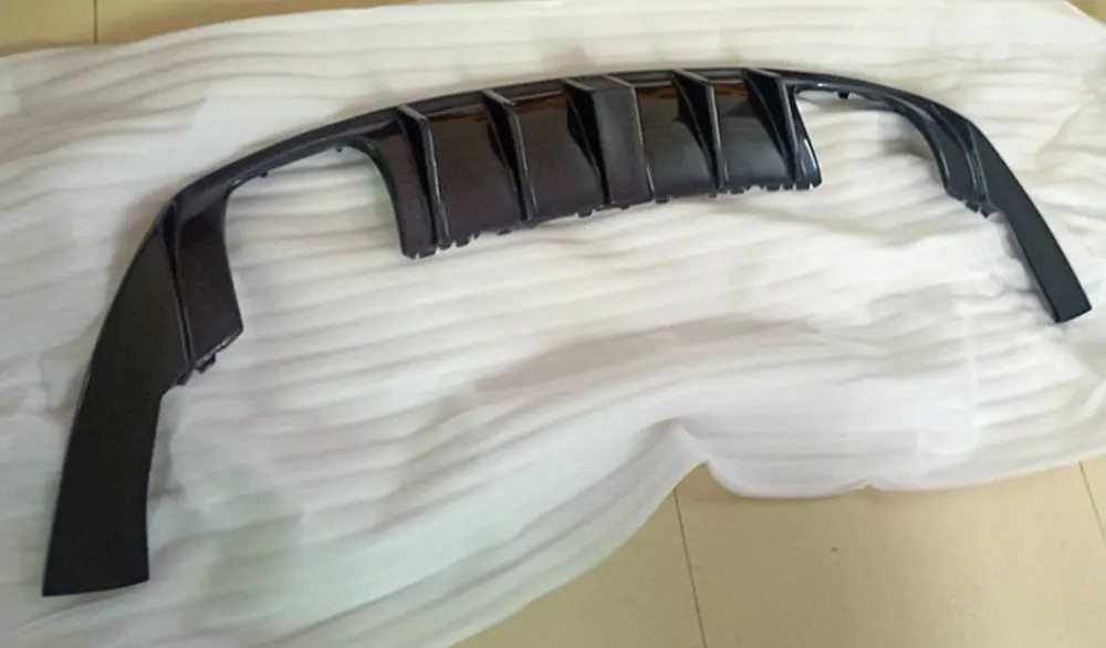 Диффузор A3 S3 из углеродного волокна со светодиодный лампой 4 выхлопных трубы