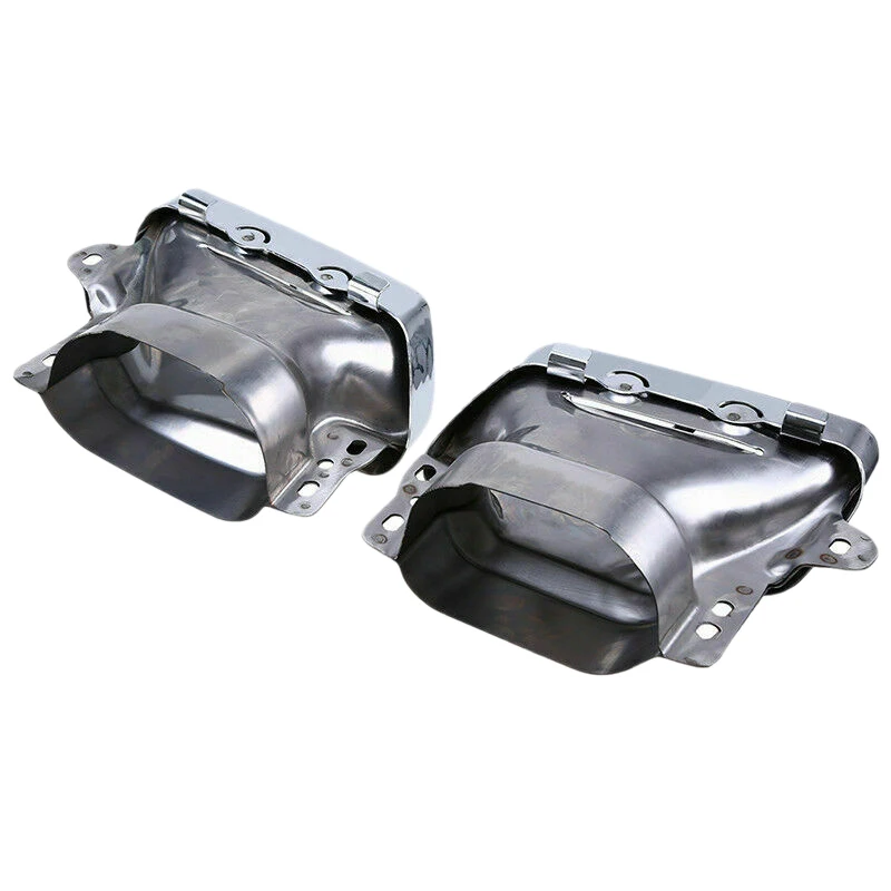 2 шт автомобиля двойное отверстие выхлопной трубы глушитель для Mercedes Benz W164 W221 Amg 05