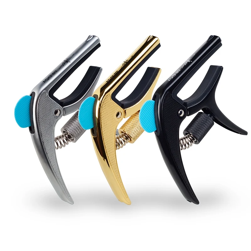 Металл/пластик гитара Капо Зажим с регулируемым давлением винт колеса и палочки