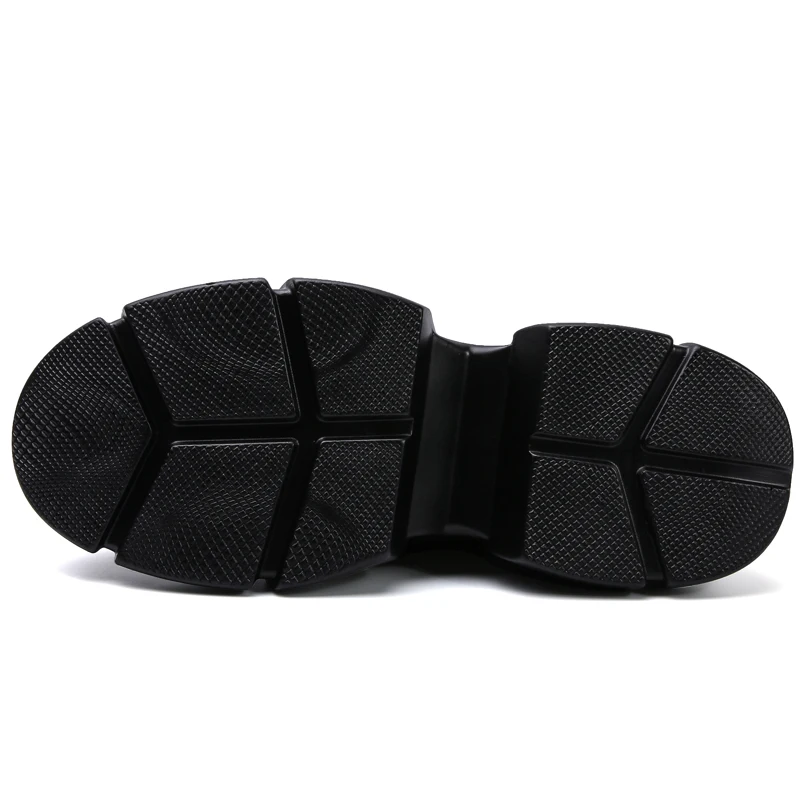 Женские ботинки на толстой подошве с вулканизированной подошвой размеры до 40