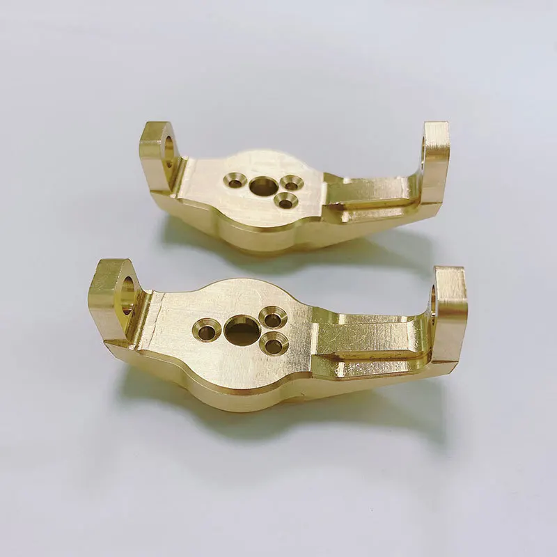 

1Pair Heavy Duty Brass Front Hub Carrier for Traxxas TRX4 1/10 RC Crawler Counterweights