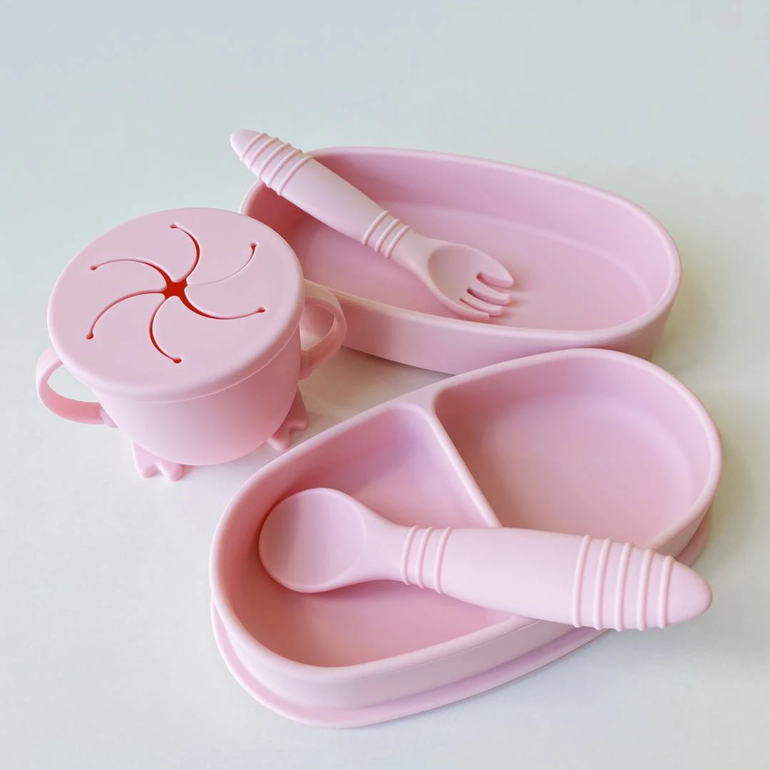 Детские Силиконовые чашки для кормления Обучающие принадлежности посуда