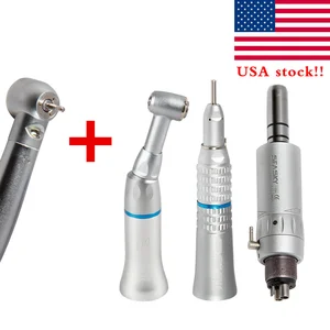 Стоматологический Электрический мотор, прямой контр-угол, медленная скорость, наконечник для стоматологической лаборатории, микромотор, Полировочный инструмент, подходит для Nsk