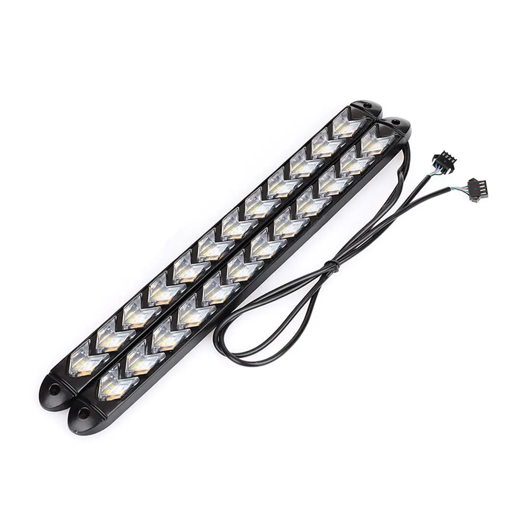 

Durable 6LED/9LED/12LED 2PCS Car Daytime Running Light Car Flowing DC12V LED Daylight