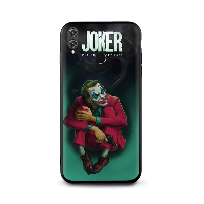 B11 Мягкий силиконовый чехол для телефона Joaquin Phoenix joker из фильма для huawei Honor 6A 7A Pro 7C 7X 8C 8X8 9 10 Lite view 20 9X Pro - Цвет: B11