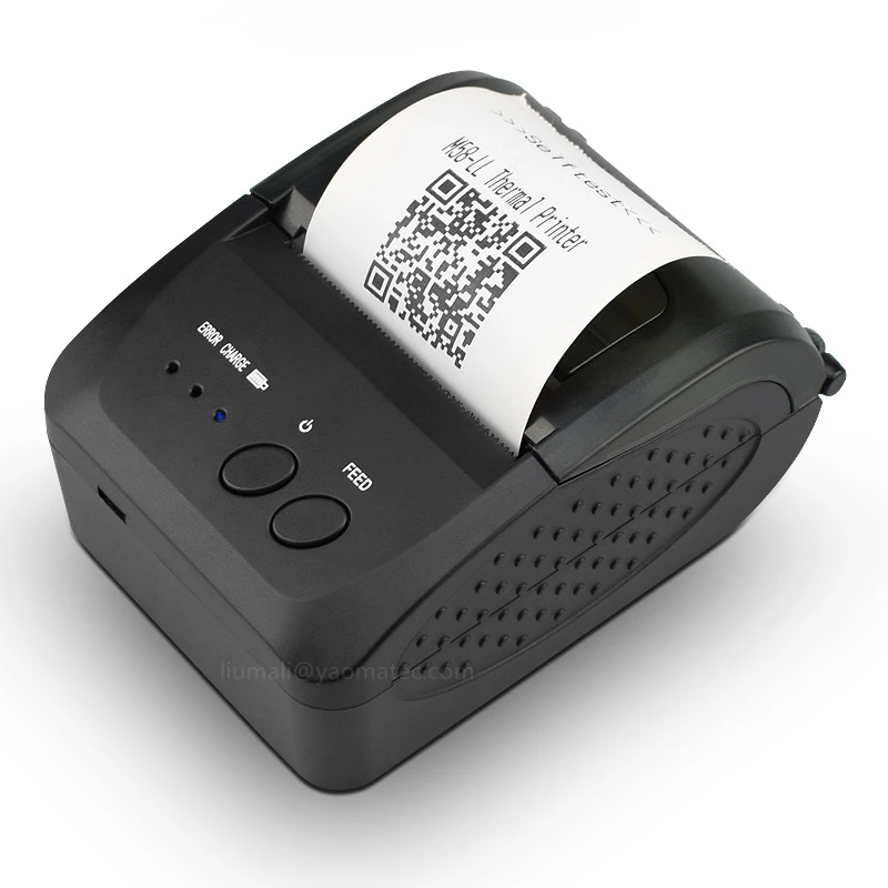 58mm Hand printer Phone printer Portable printer mini printer Bluetooth Wireless Thermal Receipt Printer