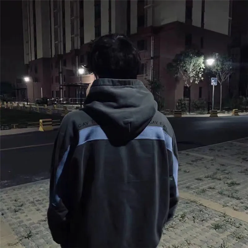 Синяя лента, CAV, EMPT C. E19AW, худи с капюшоном, Ретро стиль, стирается, для пожилых мужчин и женщин, 1:1, высокое качество, CAV, Empt, CAV, EMP, толстовка с капюшоном