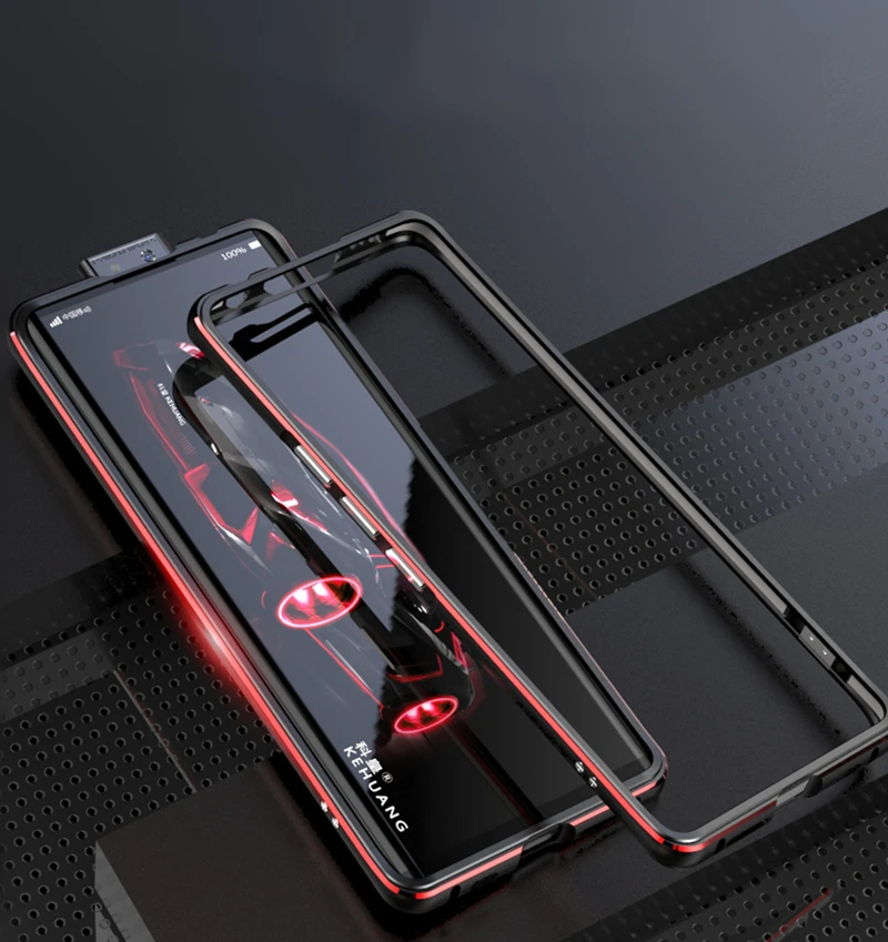 Чехол-бампер OMEVE для Vivo NEX 3, двойной цветной Алюминиевый металлический каркас, защитный чехол-бампер для Vivo Nex3, чехол для телефона s