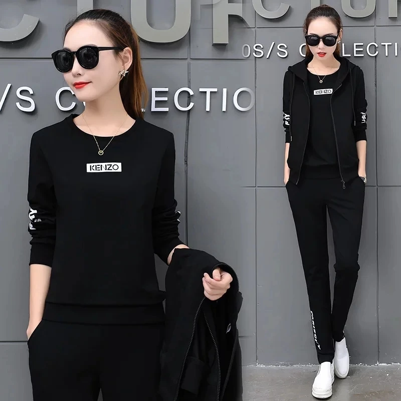 Спортивный костюм для женщин наряды 3 комплект из 2 частей жилет футболки и брюки